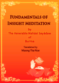 Fundamentals Of Insight Meditation (1959)